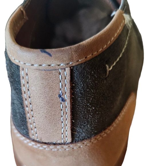 Steve Madden Mens SZ 9 Hendric 305 Green Suede Oxford Shoes - Picture 6 of 8